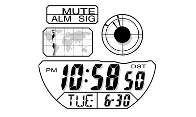 3198 · World time with map, round (2012)