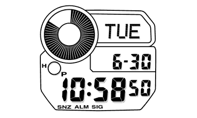 3445 · Diver, graphic dial and Moon (2016)